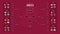Match schedule 2022 final draw results table, flags of countries participating to the international soccer tournament in Qatar.