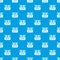 Match score board pattern vector seamless blue