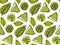 Matcha cookies with chocolate drops Seamless pattern. Homemade japanese green tea cookies, baked pastries, Powder hill