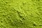 Matcha powder texture background