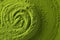 Matcha powder texture background