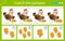 Matching game, education game for children. Puzzle for kids. Whose chickens? Hens, eggs and chicks. Worksheet for preschoolers