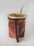 Mate or pumpkin to drink yerba mate infusions