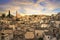 Matera ancient town i Sassi, Unesco site landmark. Basilicata, Italy