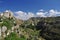 Matera, Basilicata, Italy. Canyon and cliff of the Murge natural park