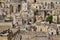 Matera, Basilicata, Italy. The old city Sassi, traditional architecture.