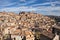 Matera, Basilicata, Italy: view at sunrise of the old town