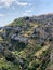 Matera and the canyon of the river Gravina, Italy