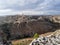 Matera - Panorama dal Belvedere al tramonto