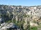 Matera with the rupestrian churches ands houses in Italy