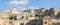Matera scenic panorama of Sasso Barisano