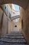 Matera street, Basilicata region, Italy