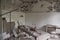 Maternity ward in No. 126 hospital in Pripyat ghost town, Chernobyl, Ukraine