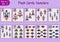 math card for children. the study of numbers. children\\\'s logic problems. numerical rockets.