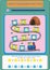 Math operation with maze game for kids