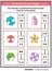 Math puzzle, worksheet or task cards to learn and practice fractions, decimals, percentage