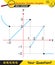 Math, Vector mathematical function graph, functions question template