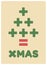 Mathematical and consumerism criticism christmas card