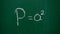 Mathematical formula for calculating the area