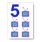 Mathematics cards for children play