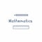 Mathematics concept line icon