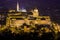 Mathias Church and Buda Castle at night, Budapest