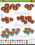 Maths addition educational game with candies