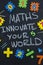 Maths innovate your world inscription