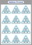 Maths Pyramids, complete the missing numbers, math worksheet for kids.