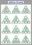 Maths Pyramids, complete the missing numbers, math worksheet for kids.