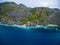 Matinloc Shrine in El Nido, Palawan, Philippines. Tour C route and Sightseeing Place.