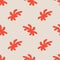 Matisse organic shapes, splashes seamless pattern.