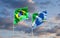Mato Grosso do Sul Brazil State Flag