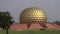 Matrimandir - Golden Temple in Auroville for meditation, India