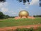 Matrimandir in Puducherry, a quiet little town on the southern coast of India.