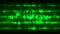 Matrix binary code on dark green background of abstract circuit board, internet of things; big data, artificial intelligence