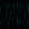 Matrix Hacker Dark Background. Vector