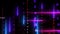 Matrix rainbow alphabet vertical and horizental with magenta blue and purple laser abstract light effect falling