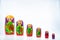 Matryoshka Dolls Wooden Decorative Object