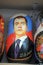 Matryoshka with a portrait of Russian President