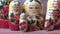 Matryoshka - Russian folding doll made of wood, inside which there are dolls of smaller size. Semenovskaya matryoshka