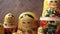 Matryoshka - Russian folding doll made of wood, inside which there are dolls of smaller size. Semenovskaya matryoshka