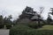 Matsue castle of national treasure in Shimane prefecture