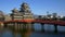 Matsumoto castle in cherry blossom season, Nagano, Japan