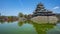 Matsumoto Castle in Matsumoto city, Nagano, Japan timelapse 4K