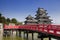 Matsumoto, Japan, a castle near Japanese Alps