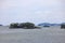 Matsushima Bay , beautiful islands covered with pine trees