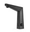 Matte black touchless sensor faucet