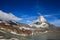 Matterhorn, a beautiful mountain at Zermat