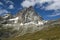 The Matterhorn Cervino in a summer day, Italy